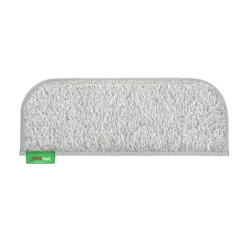 Muk Mat Rounded Step Medium - Light Grey 58 x 26cm