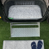 Muk Mat Rounded Step Small -  Light Grey 55 x 26cm