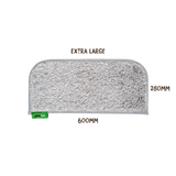 Muk Mat Rounded Step Extra Large - Light Grey 60 x 28cm