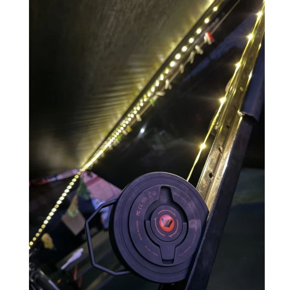 WILDTRAK STRING LIGHTS WITH WINDER & USB CHARGER