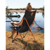 Wildtrak Yamba Solid Arm Chair with Lumbar Support