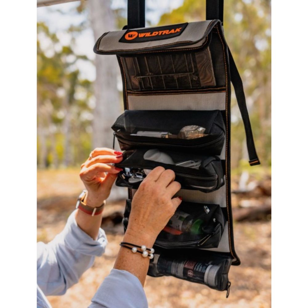 Wildtrak Hangable Camping Storrage Organiser Utility Roll