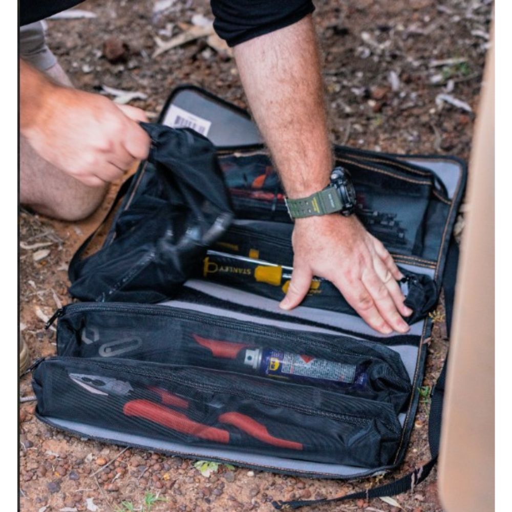 Wildtrak Large Hangable Camping Storage Organiser Utility Roll