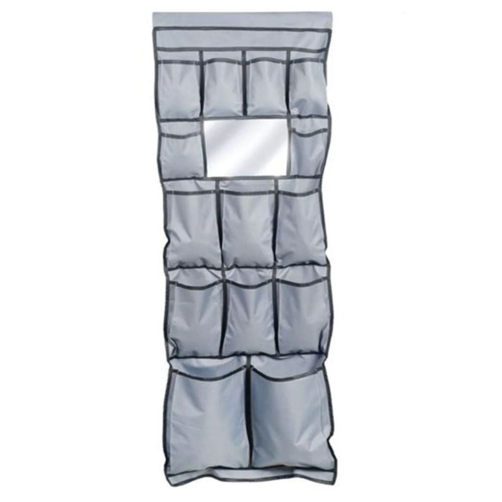 WILDTRAK 14 POCKET HANGING ORGANISER W/MIRROR