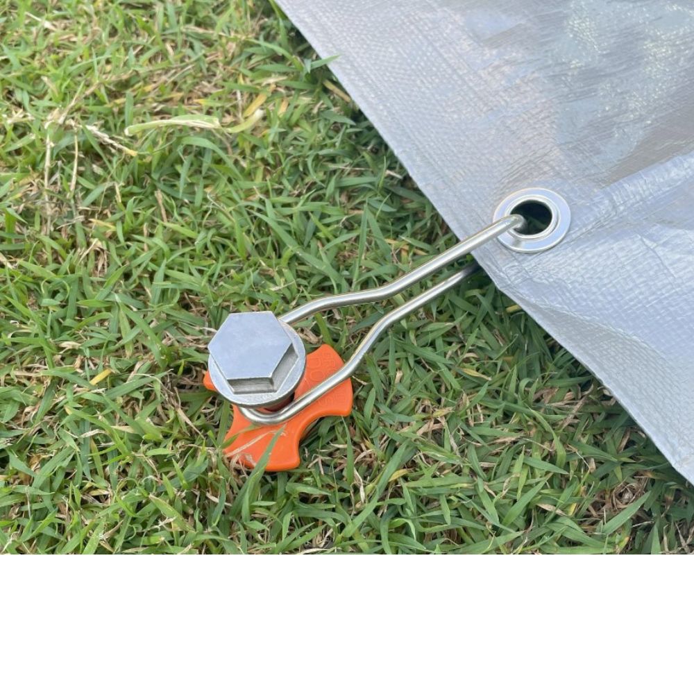 Ground Dog Stainless Steel Collar