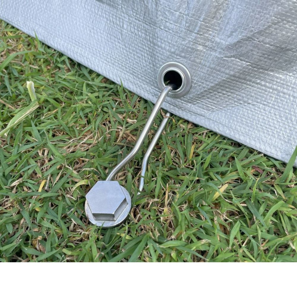 Ground Dog Stainless Steel Collar