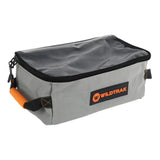 Canvas Clear Top Storage Bag with Handles - Medium