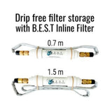 Flat Out Drink Water Hoses - Teal 2.5m
