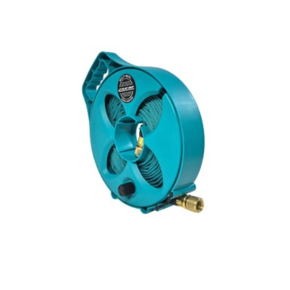 FLAT OUT 12.5m DRINKING WATER HOSE ON NARROW REEL