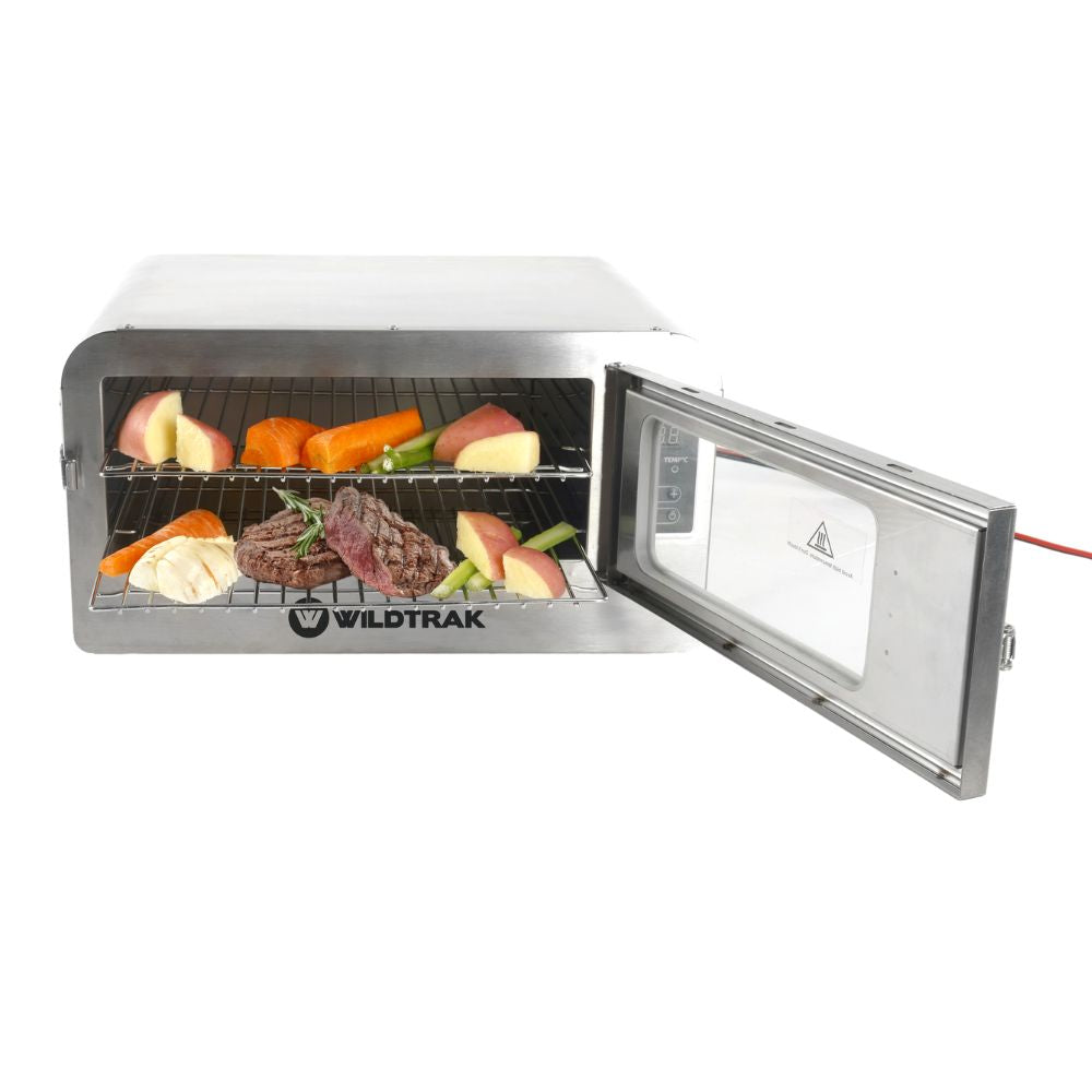 WILDTRAK 12V OVEN WITH GLASS DOOR & DIGITAL DISPLAY