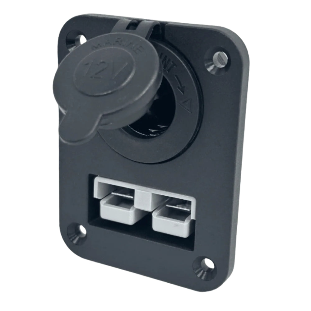 PANEL MOUNT ANDERSON CONNECTOR & 12V ACCESSORY SOCKET