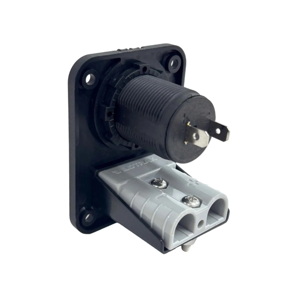 PANEL MOUNT ANDERSON CONNECTOR & 12V ACCESSORY SOCKET