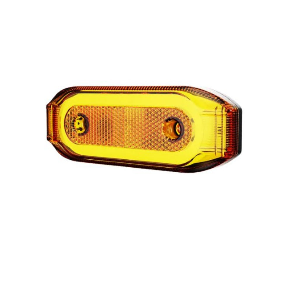 LED Halotrack Rear Marker - 9-33V Amber