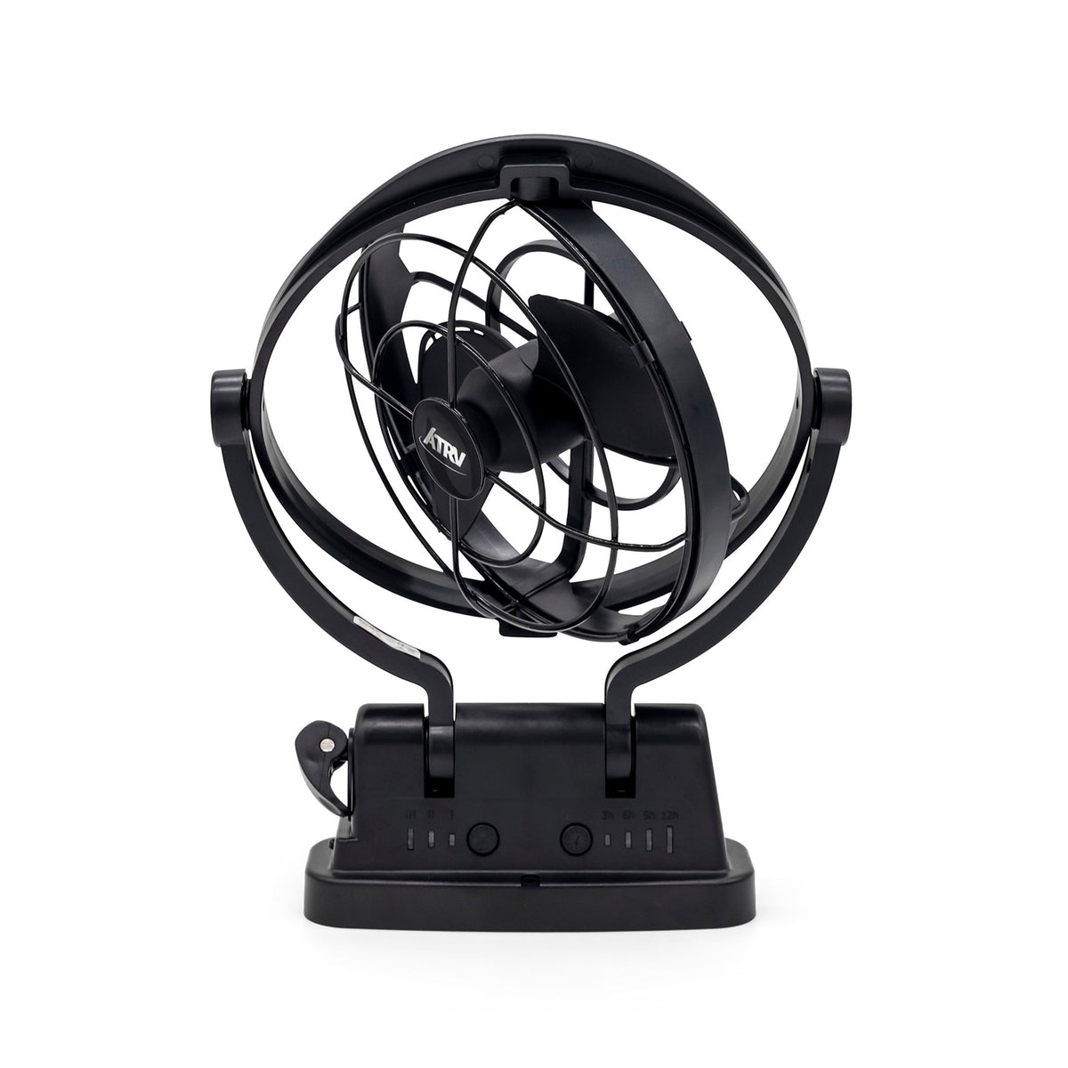 RV & Caravan Interior Fan - Black