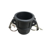 32mm Camlock Type D with Clips 1 1/4" Female Thread Polypropylene