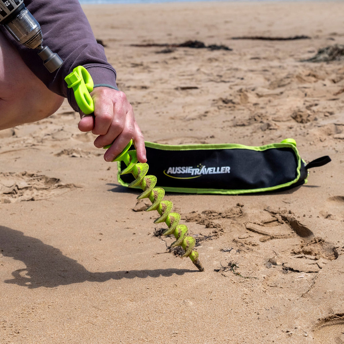 Screw In Sand Pegs - 6 Pack