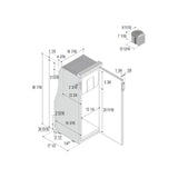 Vitrifrigo Slim 90 12/24V - Grey