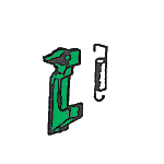 Thule LH/RH Lock Assembly suit 5500