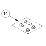 Thule Rivet Repair Kit Single V2001