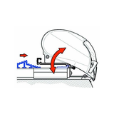 Thule Adaptor & 2 Roof Top Rails Mounting Kit