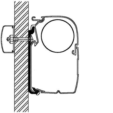 Thule 40cm Flat Adaptor Series 5 - Aussie Traveller