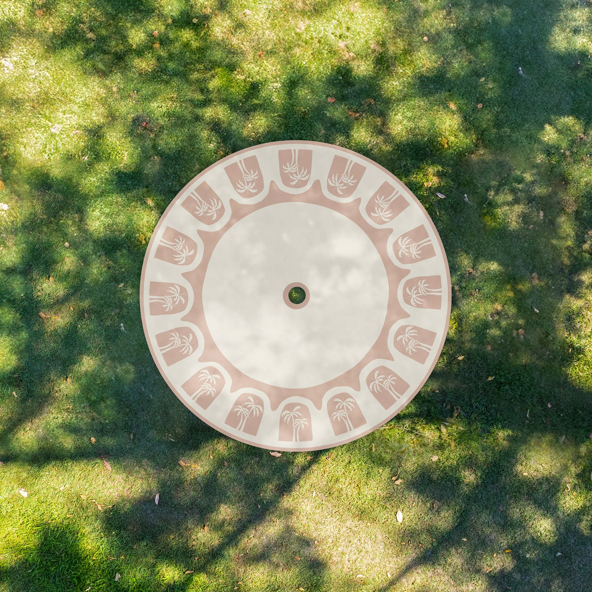 Outdoor Mat - Oasis Round 3m x 3m