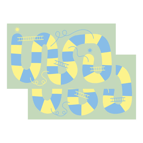 Outdoor Mat - Snakes & Ladders