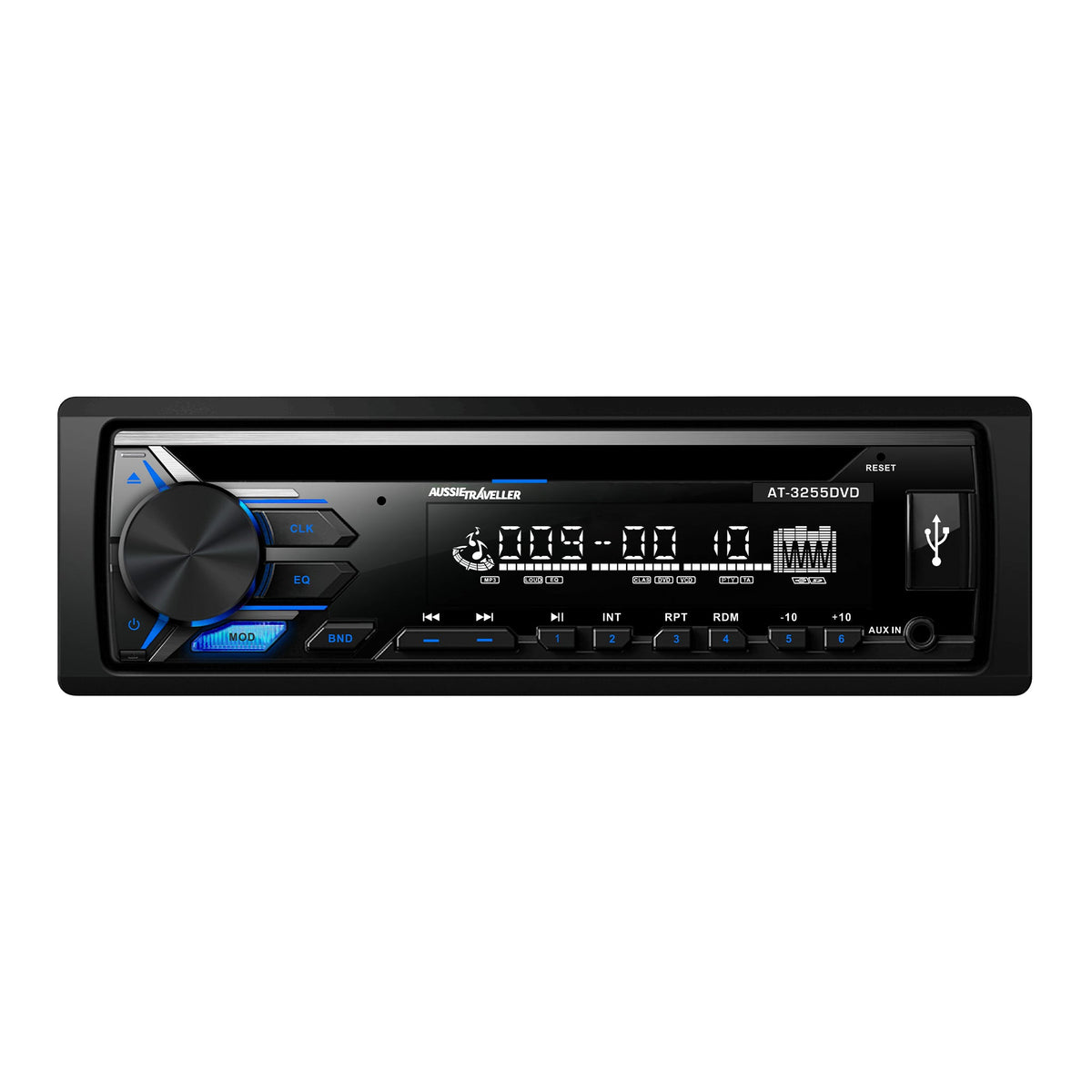 Audio Head Unit - Single DIN DVD