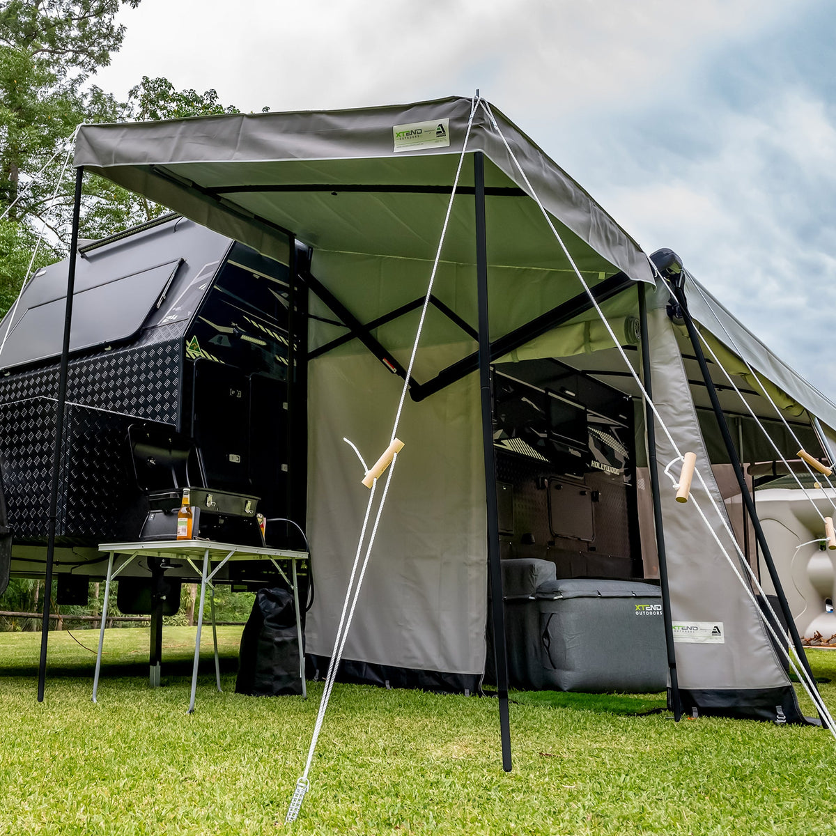 BBQ Porch & Wall Set