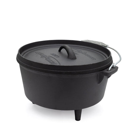 Cast Iron Camp Oven - 4.5QT - Aussie Traveller