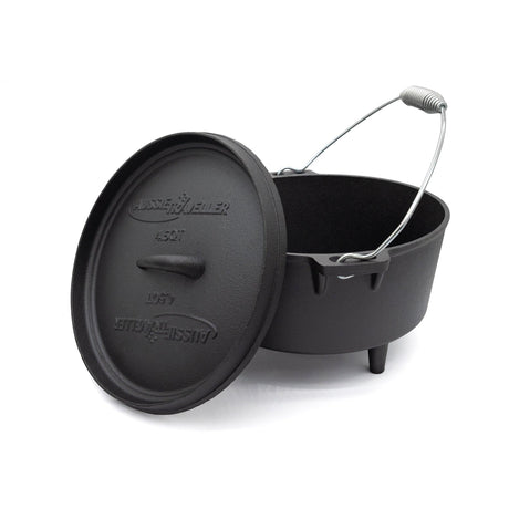 Cast Iron Camp Oven Set - 5 Piece - Aussie Traveller