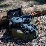 Cast Iron Round Frypan - 26cm - Aussie Traveller