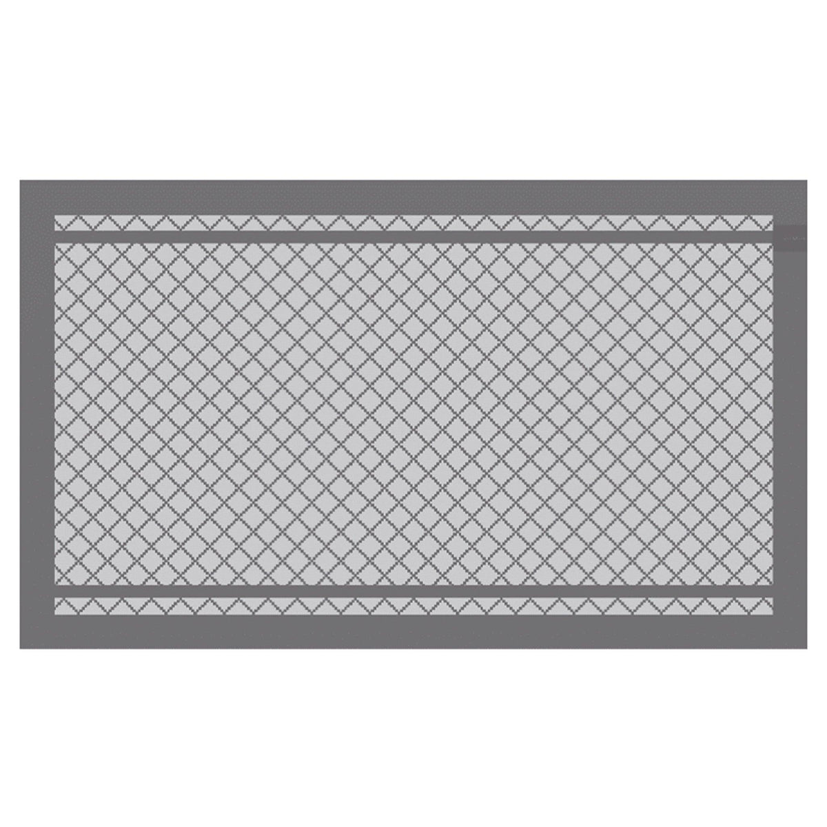 Annexe Mat - Crisscross Full Plus Grey/Dark Grey - Xtend Outdoors