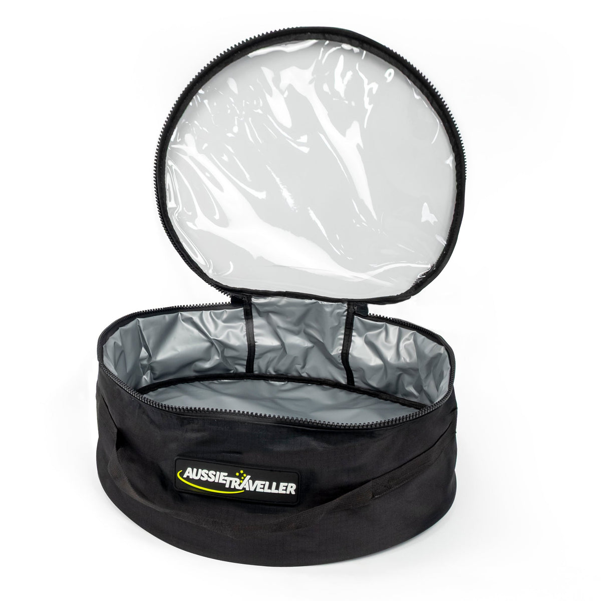 Clear Top Storage Bag Black - Electrical