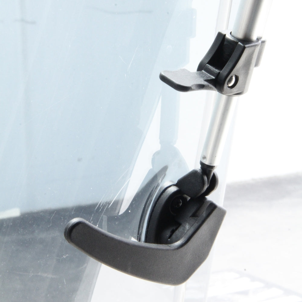 Close up of handle on Camec Window