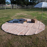 Outdoor Mat - Arches Round 3m x 3m