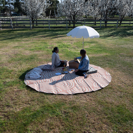 Outdoor Mat - Arches Round 3m x 3m (SECONDS)