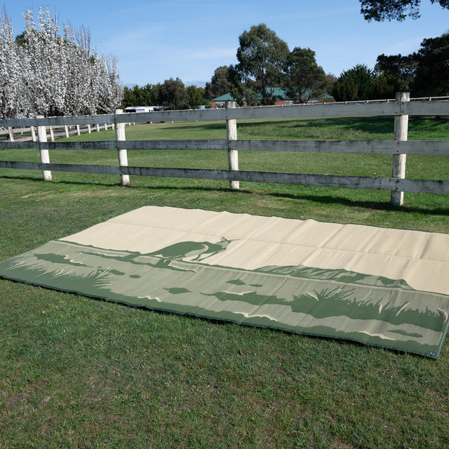 Outdoor Mat - Kangaroo Outback