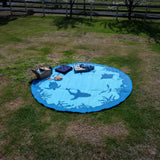 Outdoor Mat - Coral Reef Round 3m x 3m