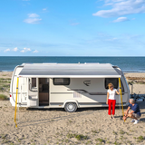 Fiamma F80s Awning - Royal Grey Vinyl