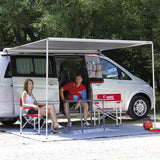 Fiamma F45s 4m Awning - Titanium Case - Royal Grey Vinyl
