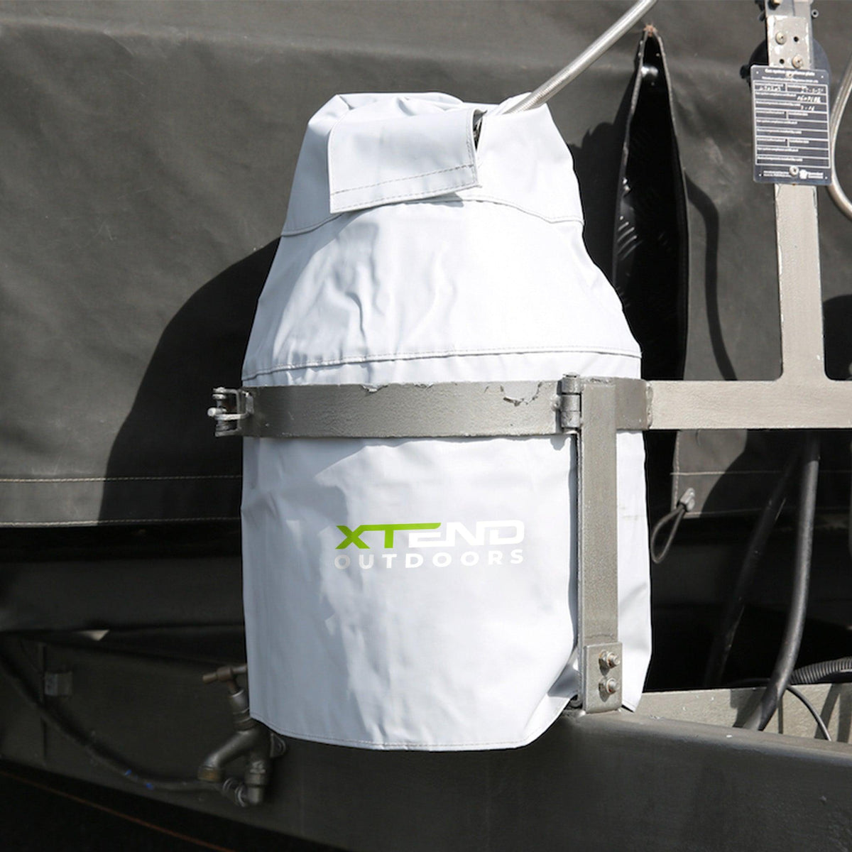 Gas Bottle Cover - Grey - Aussie Traveller