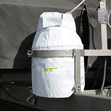 Gas Bottle Cover - Grey - Aussie Traveller