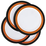 Set of large melamine plates