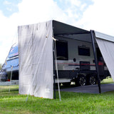 Mini BBQ Porch Canopy & Shade Wall 