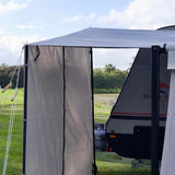 Mini BBQ Porch Canopy & Shade Wall 