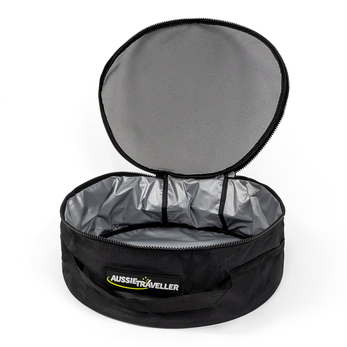Mesh Top Storage Bag Black - Hose