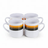 Set of 4 melamine mugs