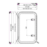 One Piece Service Doors