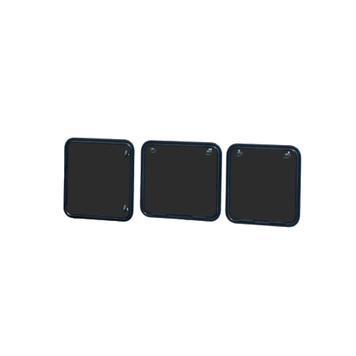Service Doors - Black